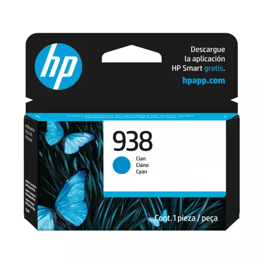 CARTUCHO DE TINTA CIAN HP 938.