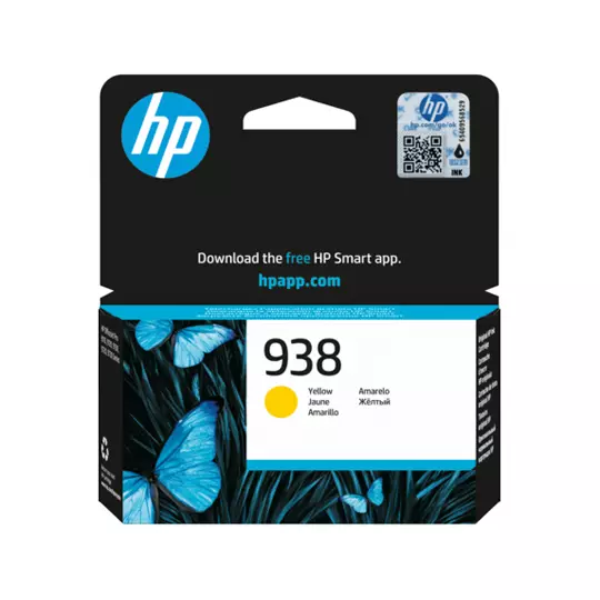 CARTUCHO DE TINTA AMARILLA HP 938.