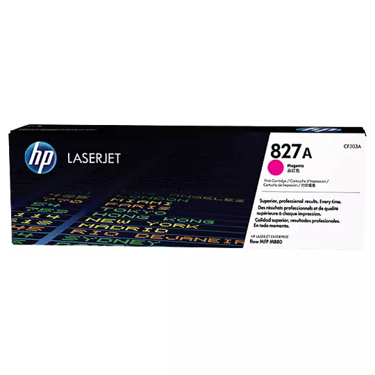 HP 827a magenta laserjet toner cartri.