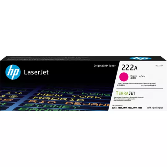 CARTUCHO DE TÓNER HP 222A.