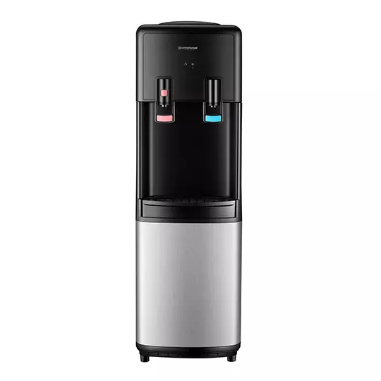 Dispensador de agua fria y caliente COOLWATER , color negro con plateado