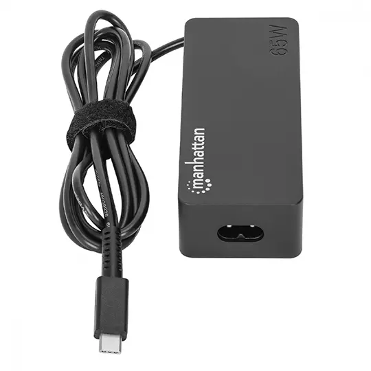 FUENTE DE PODER UNIV PD 65W USB-C 3.25 MANHATTAN
