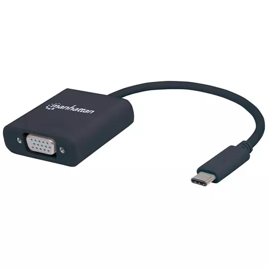 Convertidor Manhattan USB tipo c a sV HD15