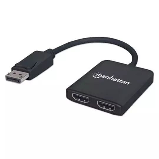 Video splitter Manhattan 1 dp in:2 HD out uHD
