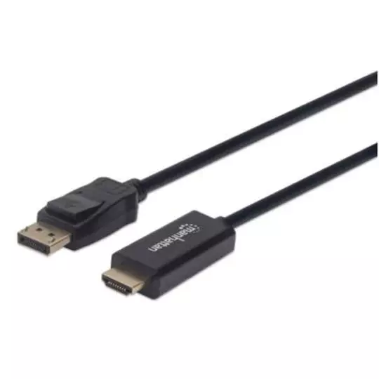 Cable Manhattan displaypor -HDMI m-m 1.0m