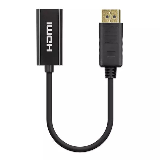 Adaptador DisplayPort M a HDMI H 4K 60Hz.
