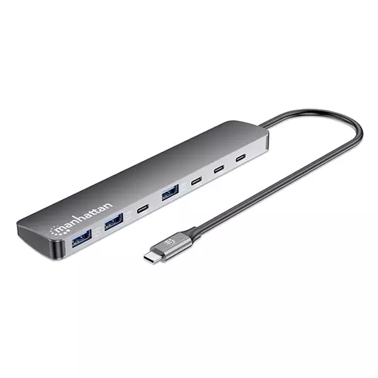 Hub USBC V3.2, 3 ptos A  3 ptos C  PD,.