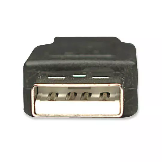 Cable Manhattan USB v2.0 a-a 1.8m negro. 