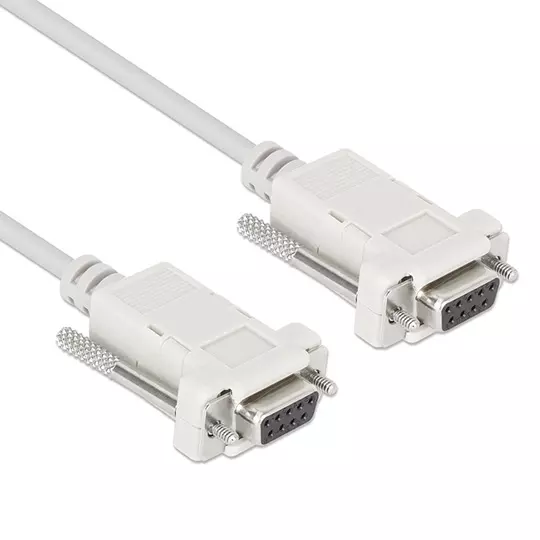 Cable Null Modem Crossover DB9HDB9H, 2M.
