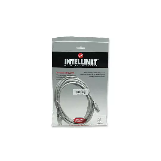 Cable patch Intellinet CAT 6 5.0m (16 ) UTP gris