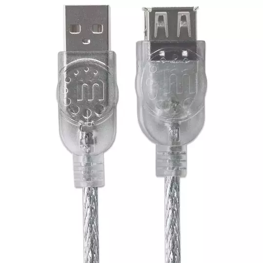 Cable Manhattan extension USB a-b v2.0, 4.5m pl