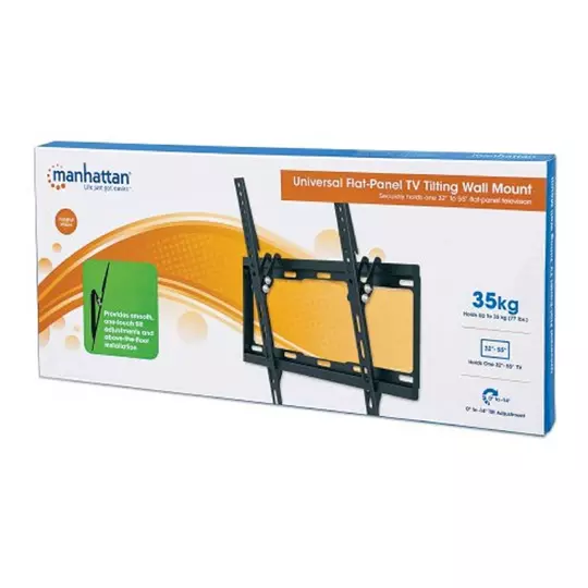 Soporte Manhattan para TV de pared de 32 a 55" fijo 35 kg