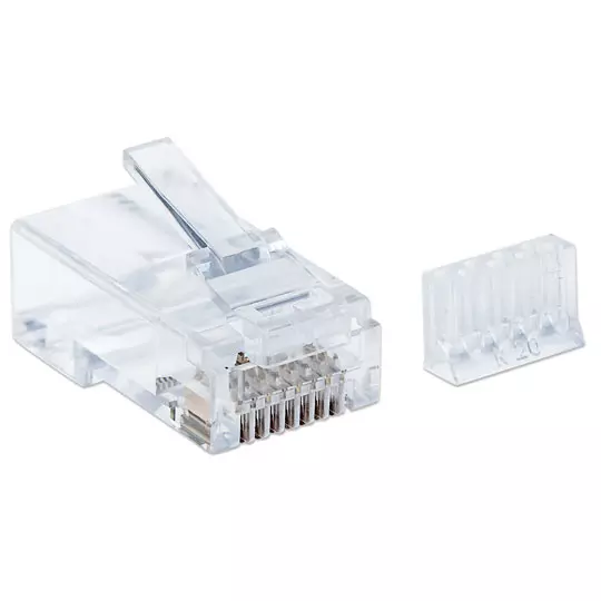 Plug Intellinet RJ45 CAT 6 UTP multifilar pro 90