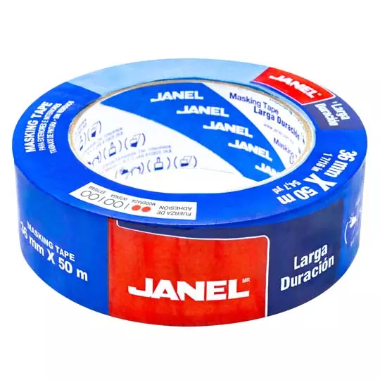 Masking tape 230 azul JANEL 36x50 1 pieza