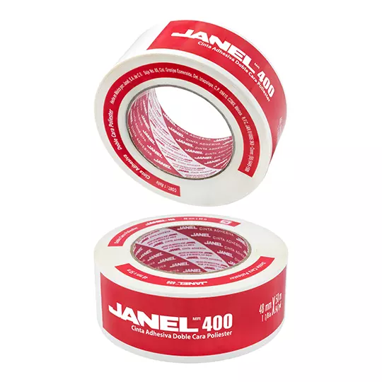 Cinta doble capa poliester linea 400 JANEL 48x50 pieza