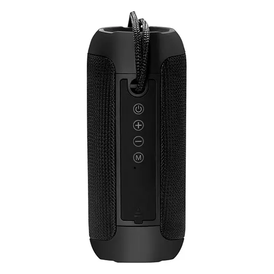 Bocina portátil KAISER de 1.7" recargable 6w de color negro