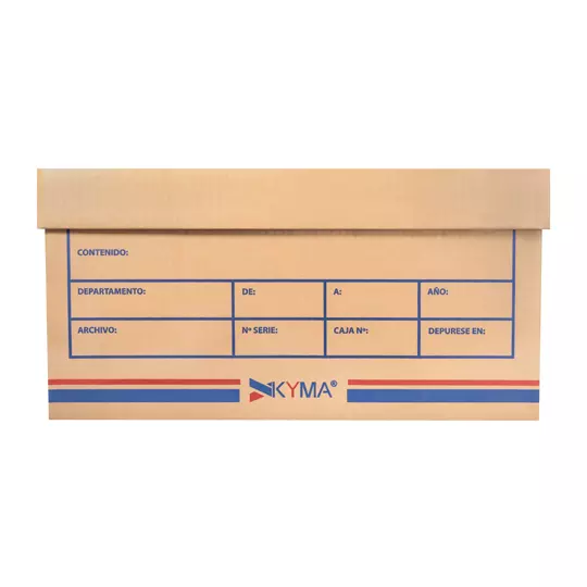 Caja de archivo de Carton KYMA Tamaño Carta 50x31.5x25.7