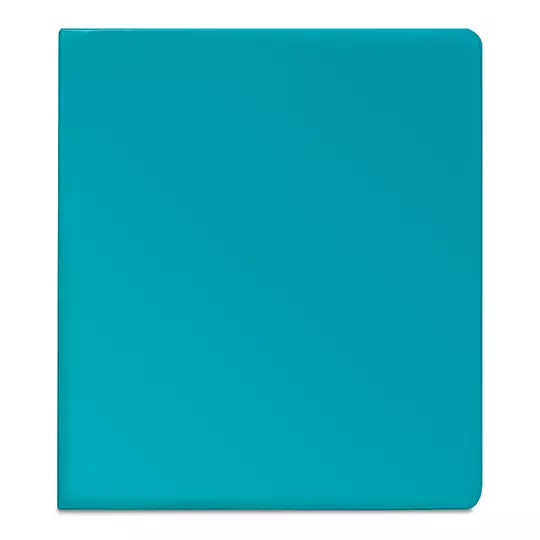 Carpeta panorámica KYMA carta color menta herraje en "O" de 1 pulgada