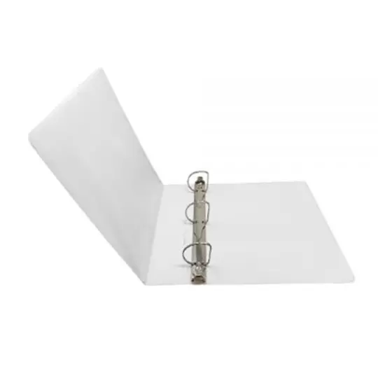 Carpeta panorámica KYMA carta blanca herraje en "D" de 2.5 pulgadas