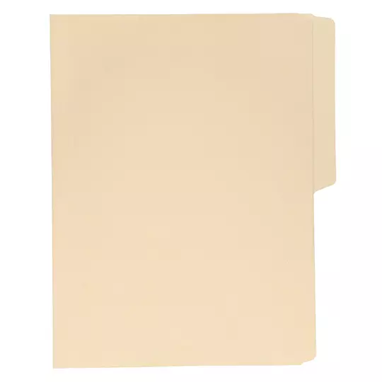 Folder KYMA Tamaño Carta Color Crema Cajilla con 100 piezas
