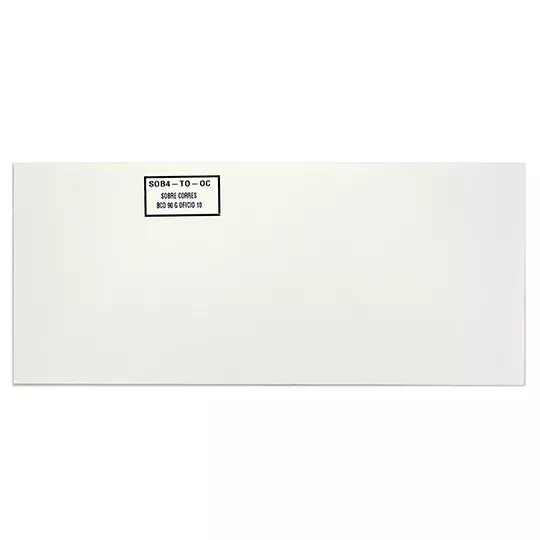 Sobre Correspondencia KYMA Blanco 90 g Oficio 10 Bolsa con 100 piezas