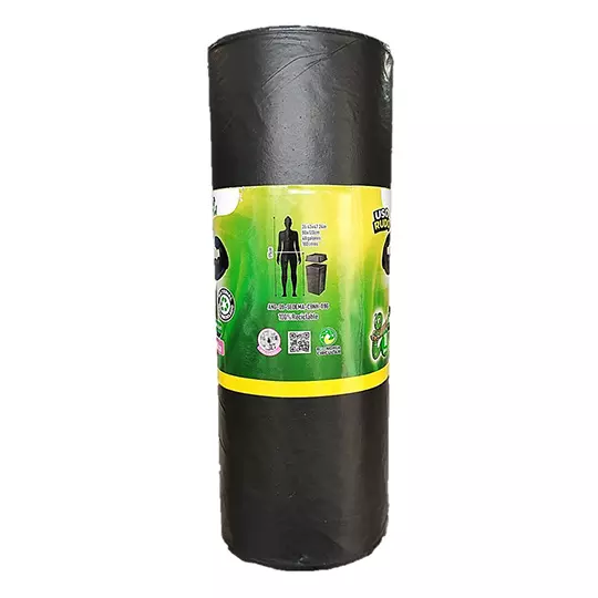 Bolsa jumbo uso rudo ANGUIPLAST, rollo 10 bolsas calibre 180 Medida de 90x120 cm
