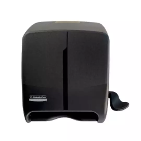 Despachador toalla en rollo palanca Kimberly color negro