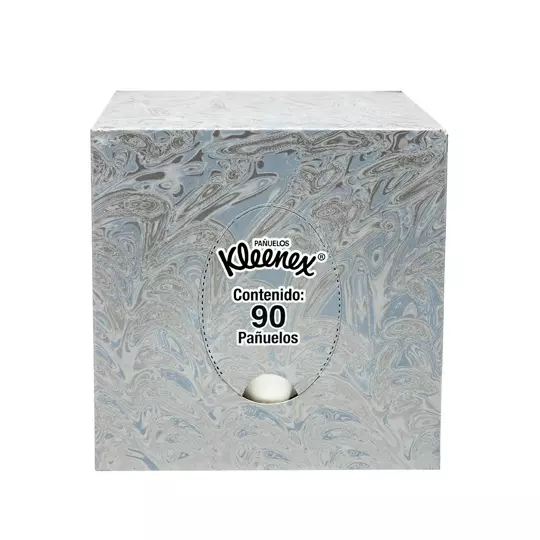 Pañuelo facial Kleenex caja con 90 hjs dobles