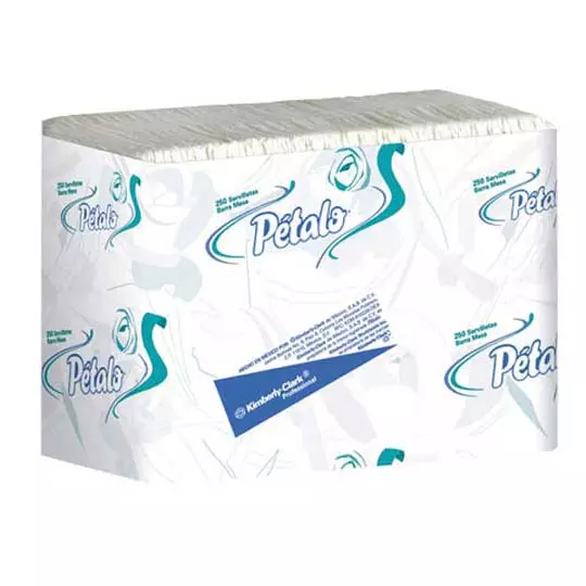 Servilleta barra mesa 91694 Petalo con 24 paq. 250 pzas