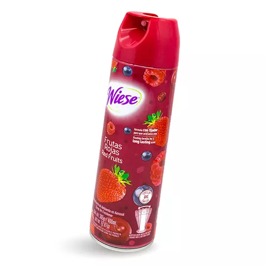 Aerosol Wiese aroma frutas rojas 400 ml.