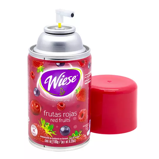 Aerosol Wiese aroma frutas rojas 180 gr.