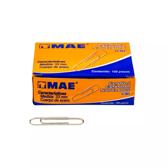 Clip estándar no.1 mae.