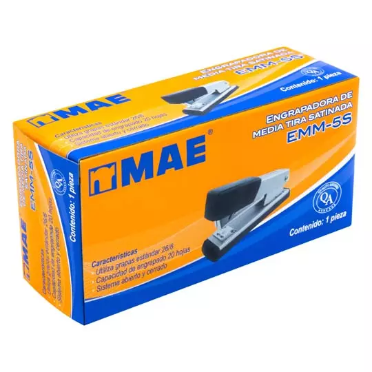 Engrapadora metálica media tira mae.