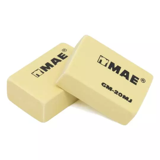 Goma tipo migajon mae caja con 20 piezas.