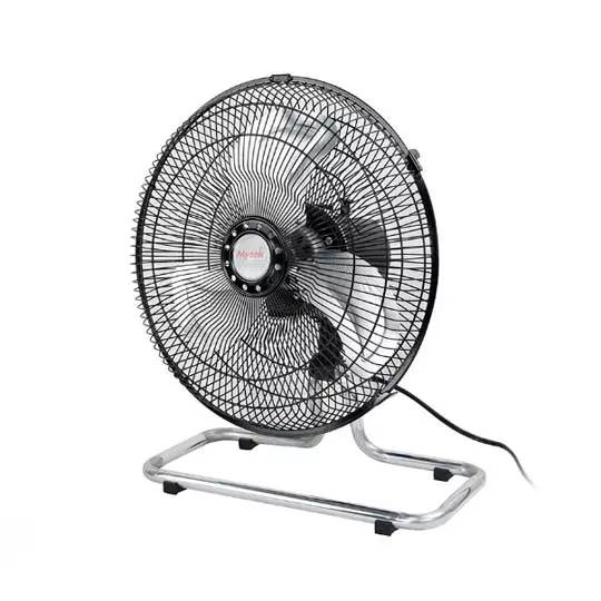 LM-VENTILADOR MYTEK 3372 12 PULGADAS 2 EN 1, 3 VELOCIDADES, METAL COLOR NEGRO