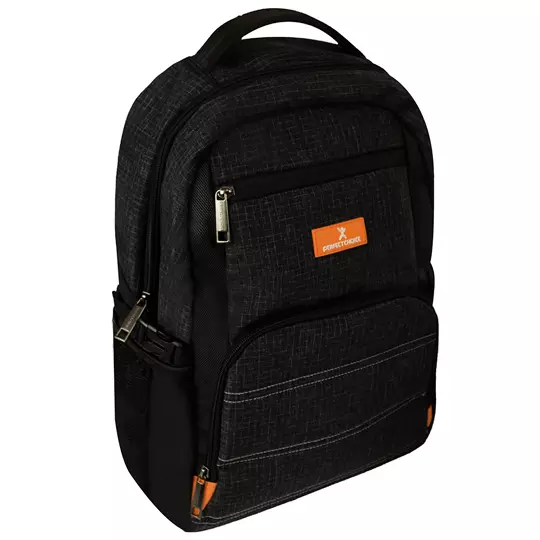 MOCHILA PERFECT CHOICE PARA LAPTOP DE .6" GLITCH NEGRO