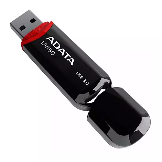 Memoria USB Adata DasHDrive Uv150 128GB USB 3.0 Negro