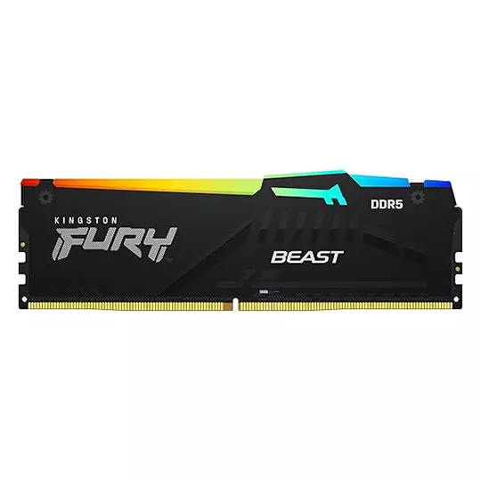 Memoria RAM Kingston Fury beast RGB XMP dimm DDR5 16gb