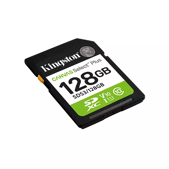 128GB SDXC Canvas Select Plus Gen3 150MB/s C10 UHS-I U1 V10