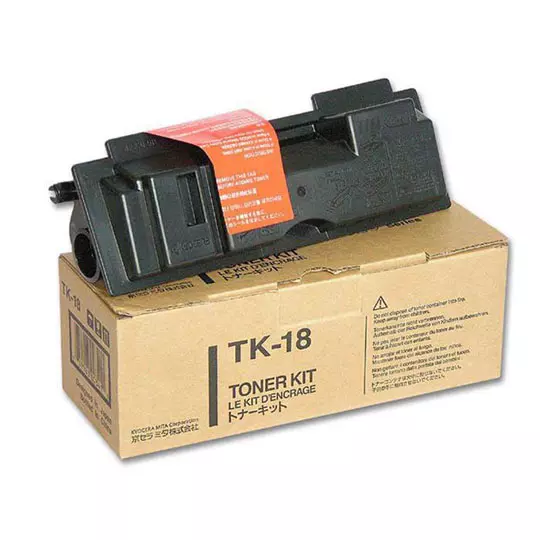Toner Kyocera TK-18 negro.
