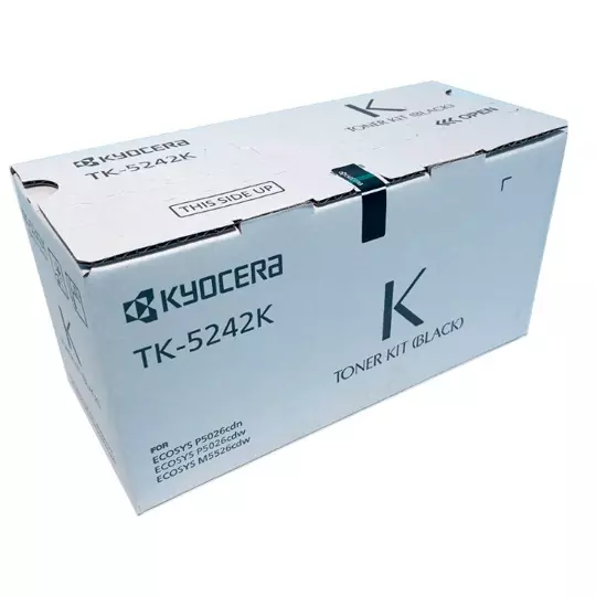 Toner Kyocera TK-5242 negro.