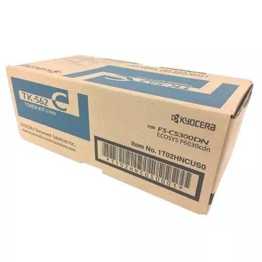 Toner Kyocera TK-562c cyan.
