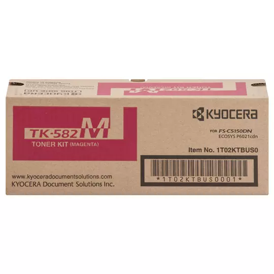 Toner Kyocera TK-582m magenta.