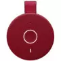 Bocina Logitech UE boom 3 sunset roja. 
