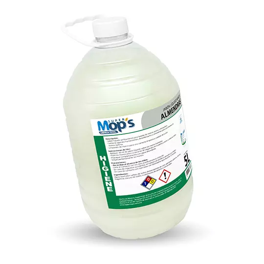Jabon para manos Super mops aroma almendra 5 Lt. 2