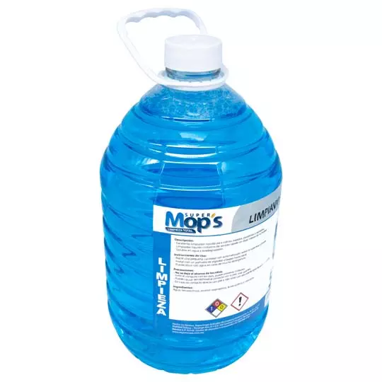 Limpiador de vidrios Super mops 5 Lt.