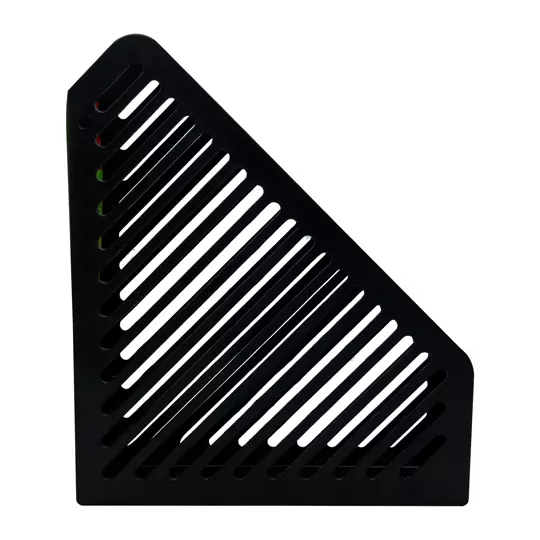Revistero greenlogic negro Maped carta color negro