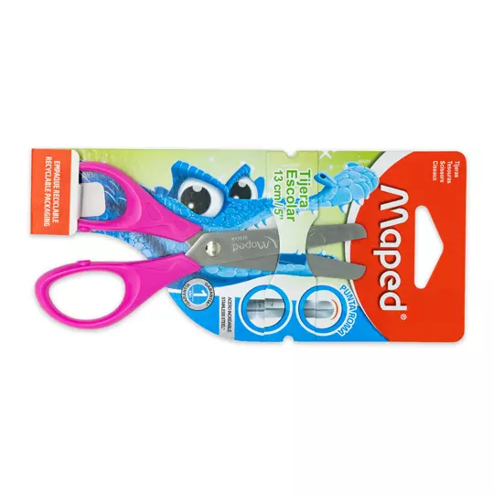 Tijera essentials Maped de 13 cm  uso escolar