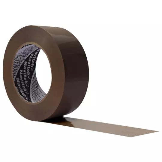 Cinta de empaque uso 100 Navitek canela 36 mm x 150 m empaque con 6 pzas
