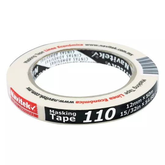 Masking tape uso 110 Navitek color natural 12 mm x 50 m